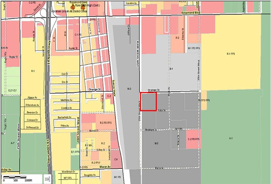 More Photos Of 1400 Orange St, Rosamond Warehouse For Lease