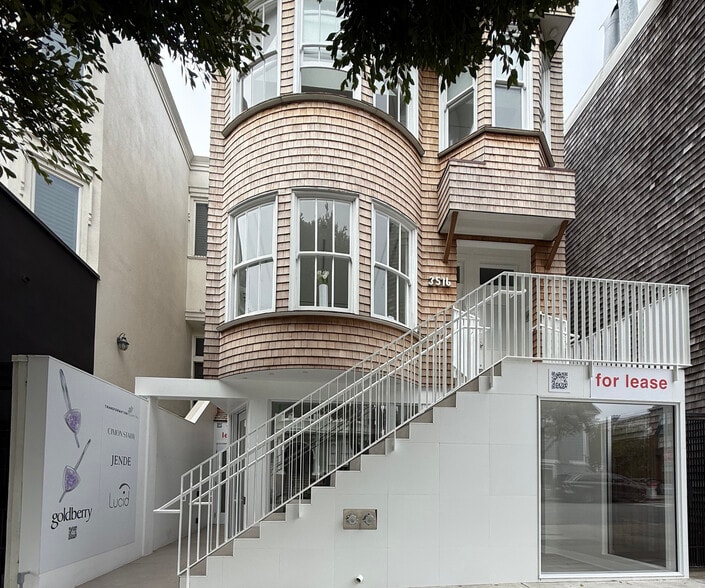 More Photos Of 3516 Sacramento St, San Francisco Storefront Retail Office For Lease