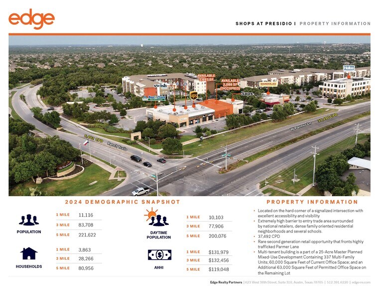 More Photos Of Parmer Ln & Ranch Trails Ct, Cedar Park Unknown For Lease