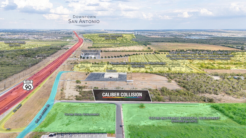 More Photos Of SEQ WT Montgomery & Hwy 90, San Antonio Freestanding For Sale
