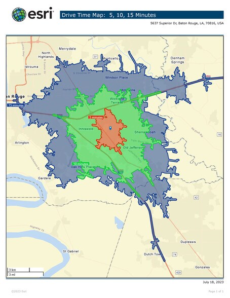 More Photos Of 5637 Superior Dr, Baton Rouge Office For Lease
