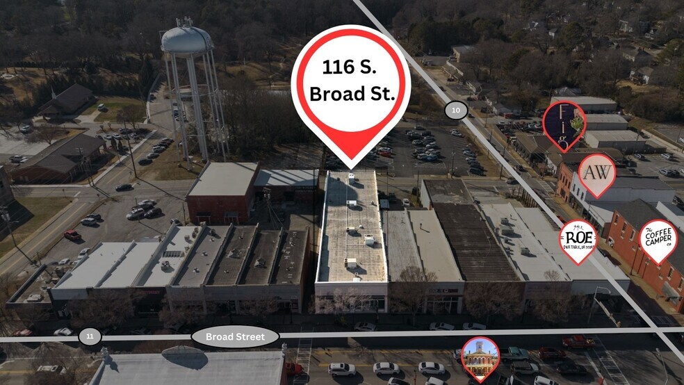 Primary Photo Of 116 S Broad St, Monroe Restaurant For Lease