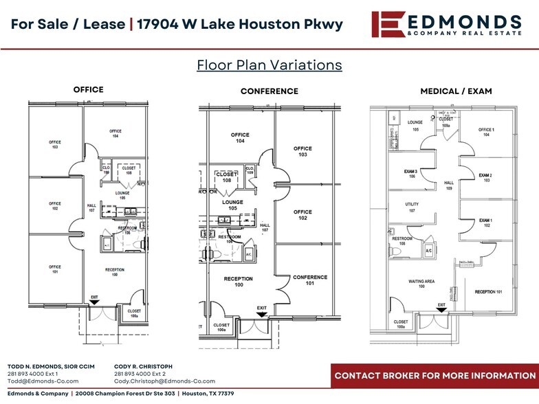 More Photos Of 17904 W Lake Houston Pky, Atascocita Medical For Sale