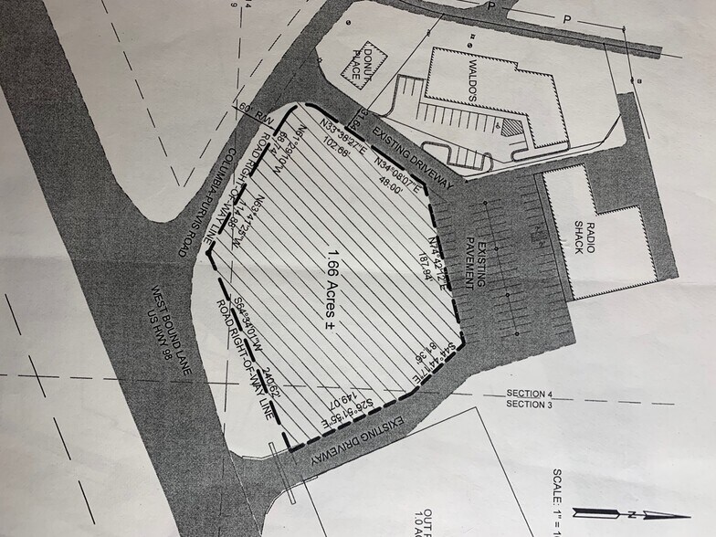 More Photos Of NEC of Highway 98 and Columbia Purvis Rd, Columbia Land For Sale