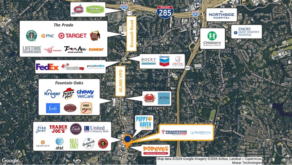 More Photos Of 4575 Roswell Rd, Sandy Springs Freestanding For Sale