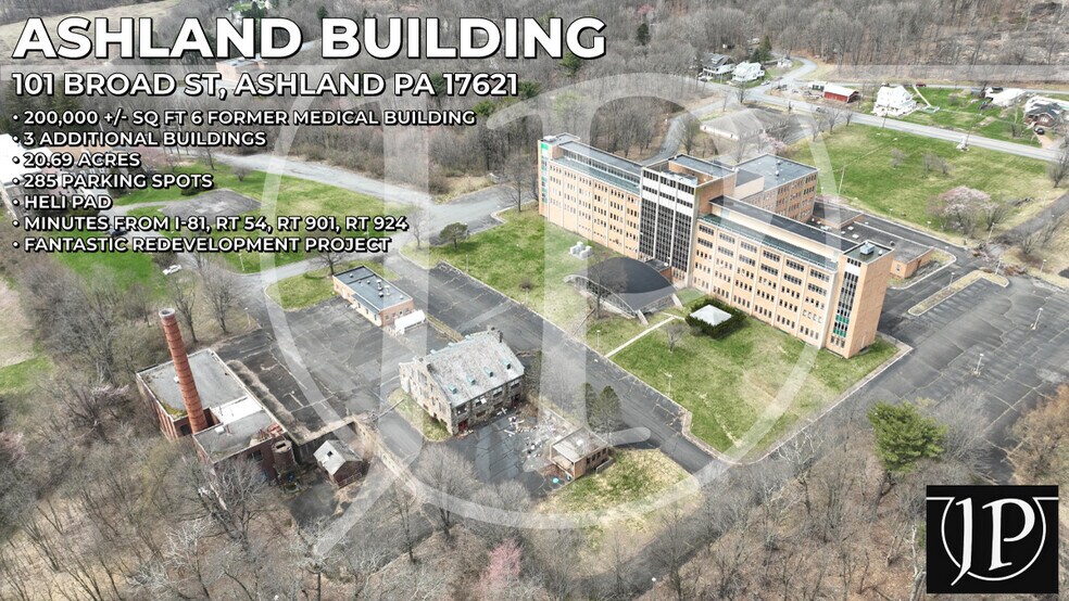 Primary Photo Of 101 Broad St, Ashland Hospital For Sale