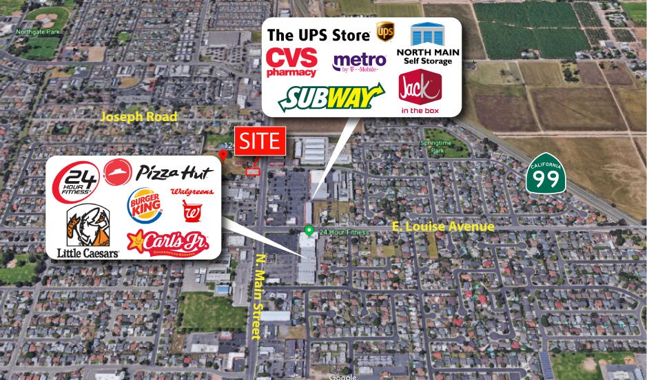 Primary Photo Of 1241 N Main St, Manteca Restaurant For Sale