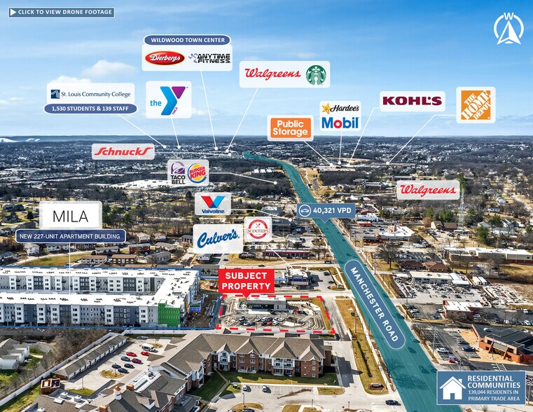 More Photos Of 15960 Manchester Rd, Ellisville Fast Food For Sale