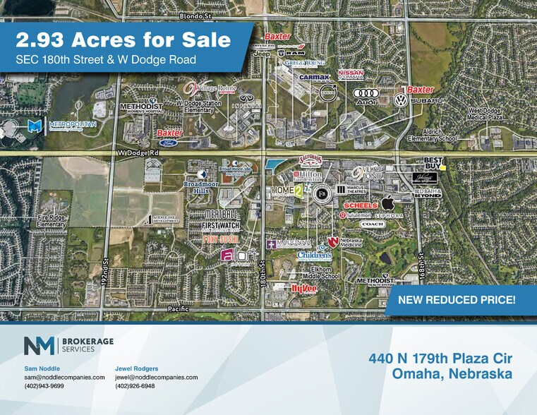 More Photos Of N 180th & W Dodge Rd, Omaha Land For Sale