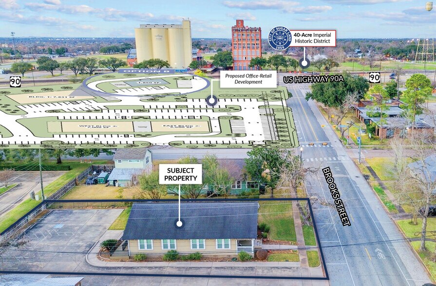 Primary Photo Of 206 Brooks St, Sugar Land Office Residential For Sale