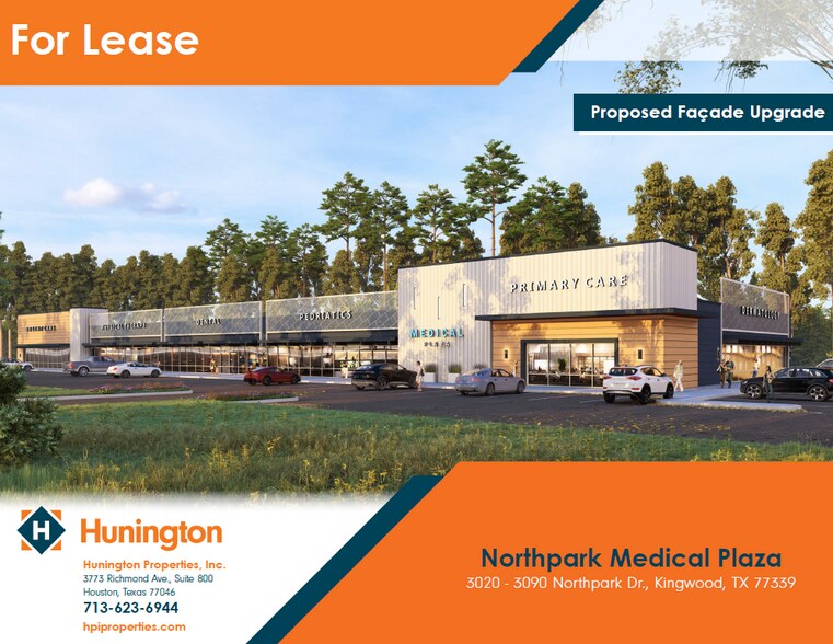 Primary Photo Of 3020-3090 Northpark Dr, Humble Unknown For Lease