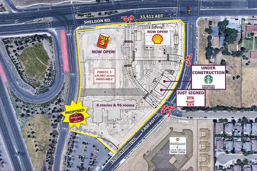 More Photos Of 8848 E Sheldon Blvd, Elk Grove Freestanding For Lease