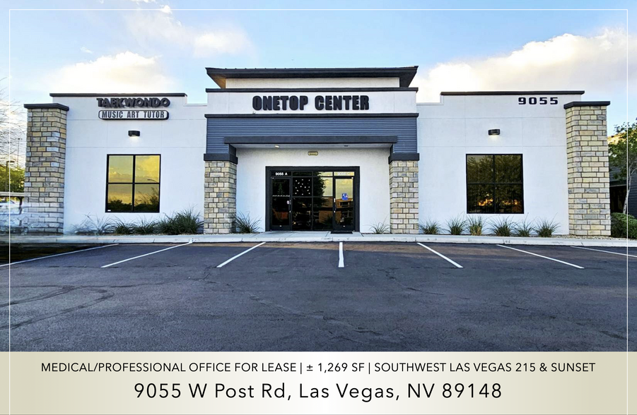 Primary Photo Of 9055 W Post Rd, Las Vegas Medical For Lease