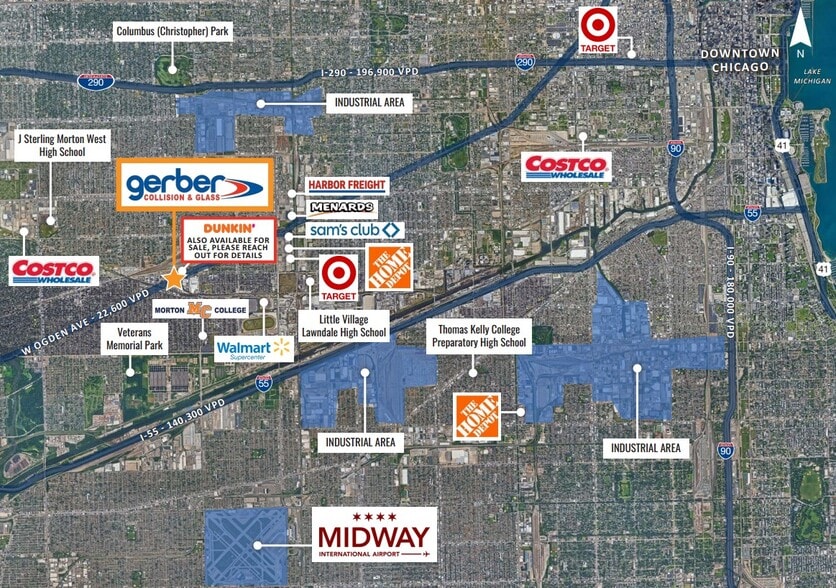 More Photos Of 5840 W Ogden Ave, Cicero Warehouse For Sale