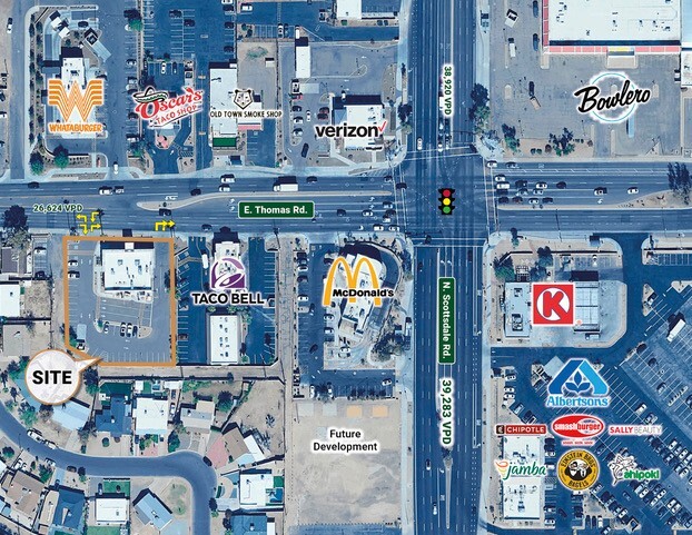 More Photos Of 7111 E Thomas Rd, Scottsdale Restaurant For Lease