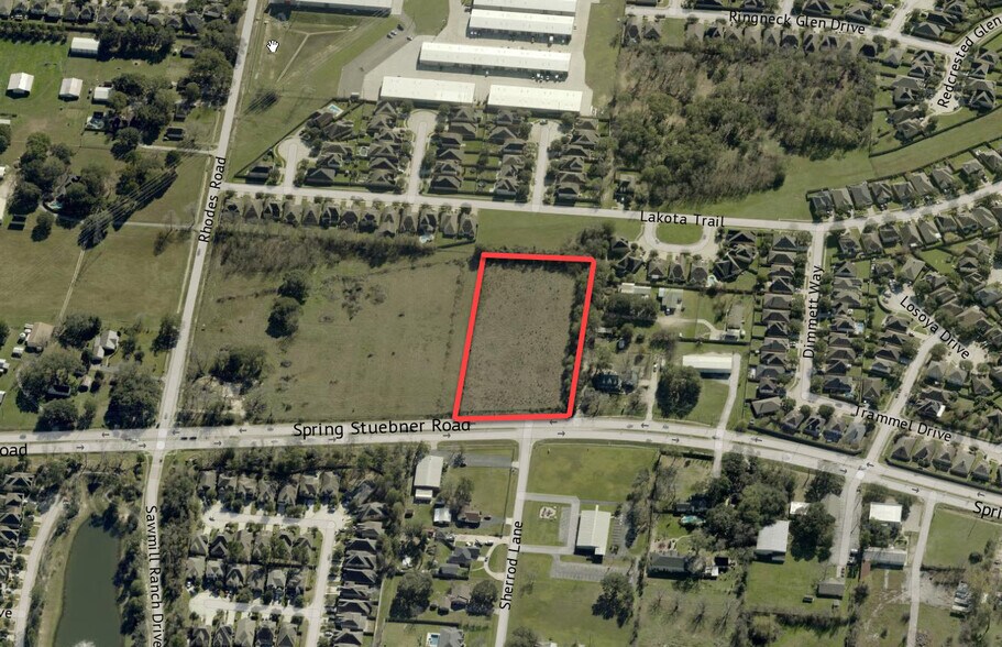 Primary Photo Of 0 Spring Stuebner & Rhodes Rd, Spring Land For Sale