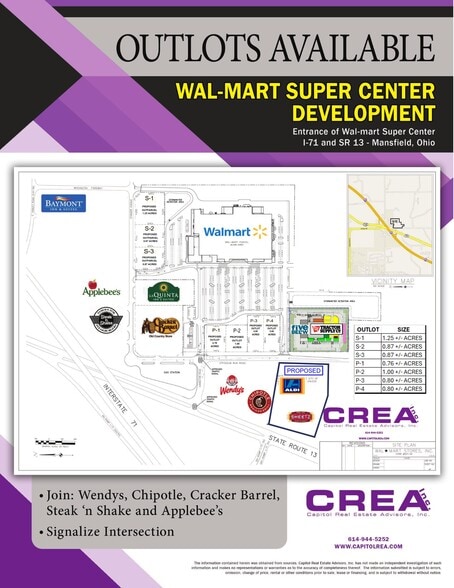 Primary Photo Of SR 13 & I-71, Mansfield Land For Lease