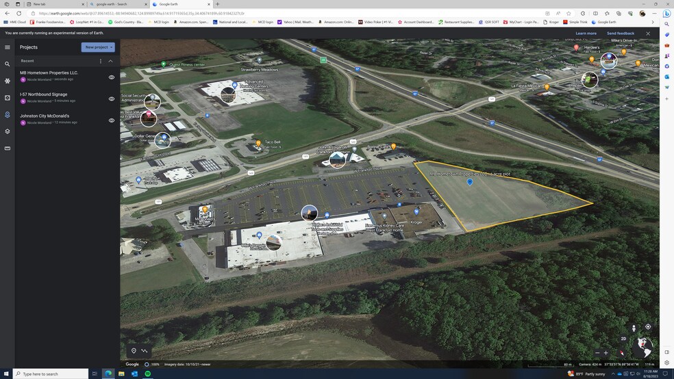 More Photos Of West Frankfort Plaza, West Frankfort Land For Sale