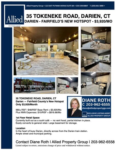 More Photos Of 23-35 Tokeneke Rd, Darien Unknown For Lease