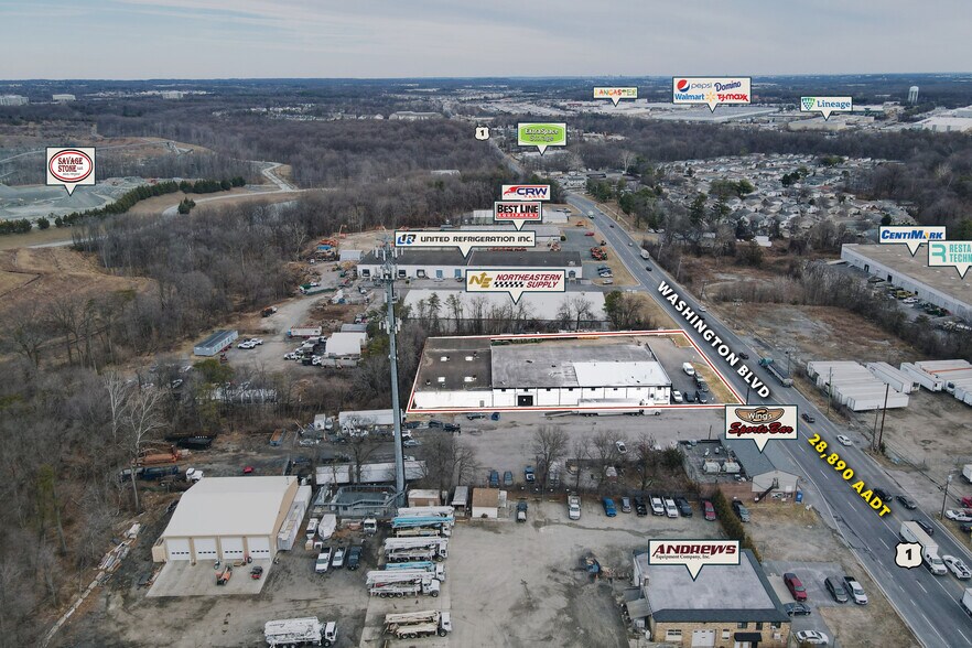 More Photos Of 8402 Washington Blvd, Jessup Warehouse For Sale