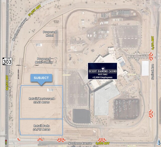 More Photos Of SEC Loop 303 & Northern Pkwy, Litchfield Park Land For Lease