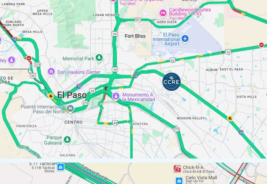 More Photos Of 6980 Market Ave, El Paso Distribution For Lease