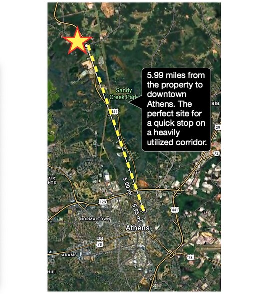 More Photos Of Old Commerce Road Hwy, Athens Land For Sale