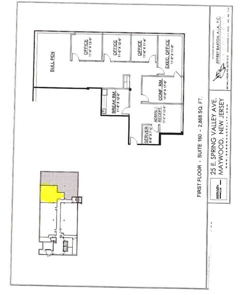 More Photos Of 25 E Spring Valley Ave, Maywood Office For Lease