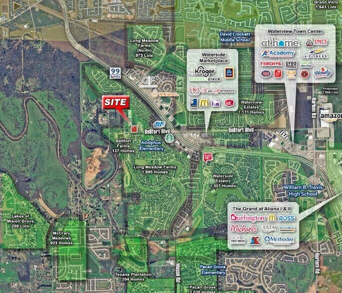 More Photos Of 21224 & 21410 W Bellfort, Richmond Land For Sale