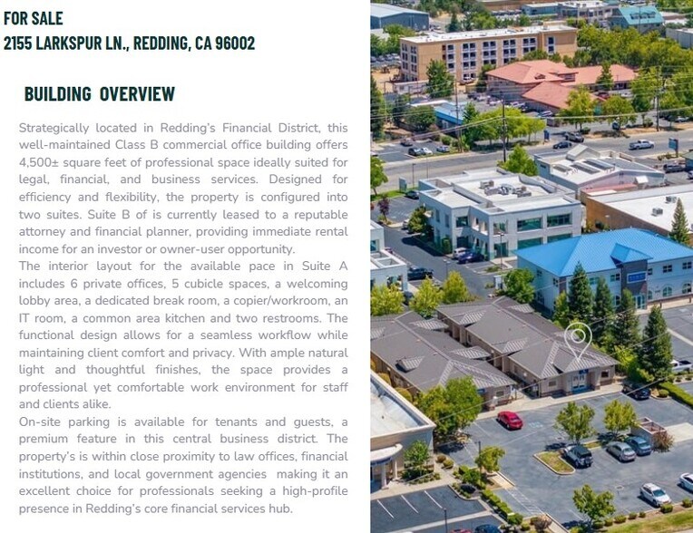 More Photos Of 2155 Larkspur Ln, Redding Office For Sale