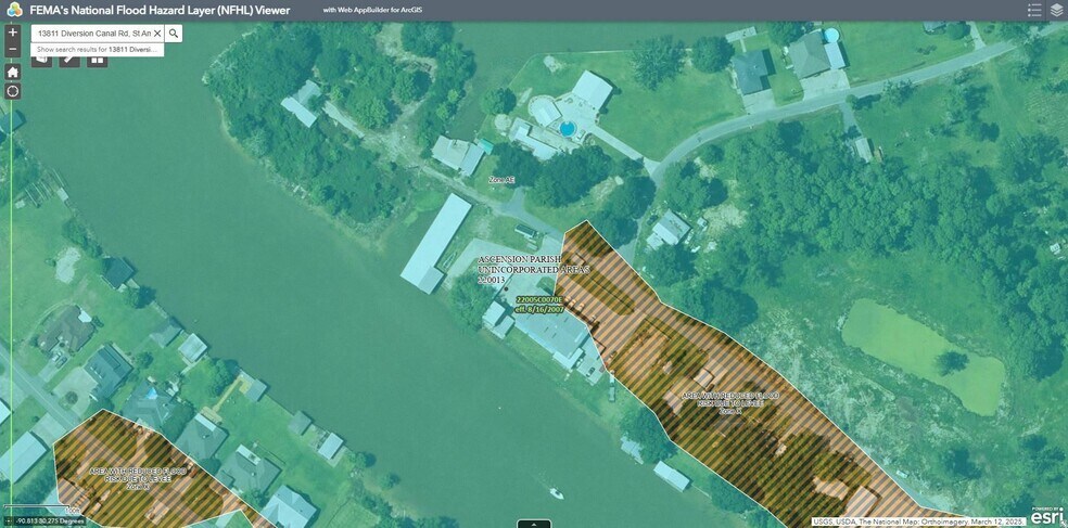 More Photos Of 13811 Diversion Canal Rd, Saint Amant Industrial For Sale