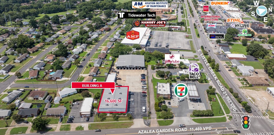 More Photos Of 7851 Azalea Garden Rd, Norfolk Showroom For Lease