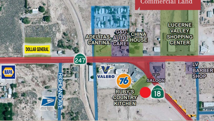 More Photos Of 32733 Highway 18, Lucerne Valley Freestanding For Lease