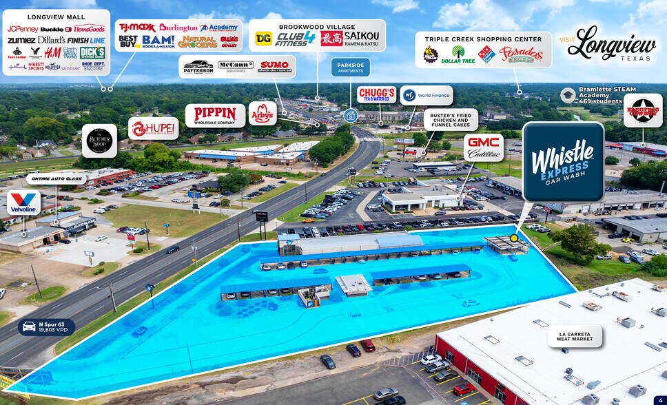 More Photos Of 330 N Spur 63, Longview Carwash For Sale