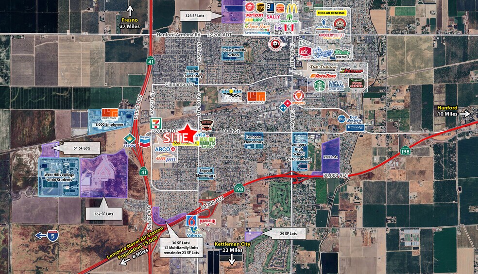 More Photos Of 1395 Bush St, Lemoore General Retail For Sale