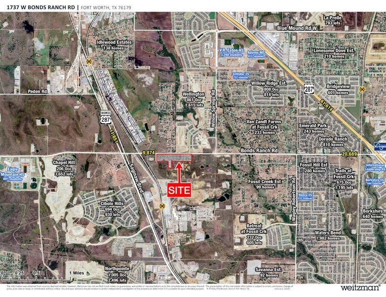 More Photos Of 1737 W Bonds Ranch Rd, Fort Worth Land For Sale