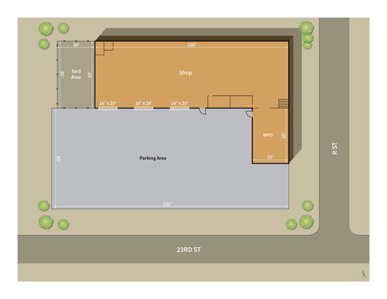 More Photos Of 700 23rd St, Bakersfield Auto Repair For Lease