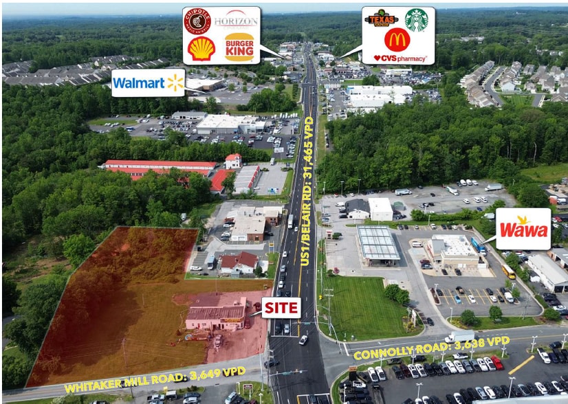 Primary Photo Of 1601 Belair Rd, Fallston Land For Sale