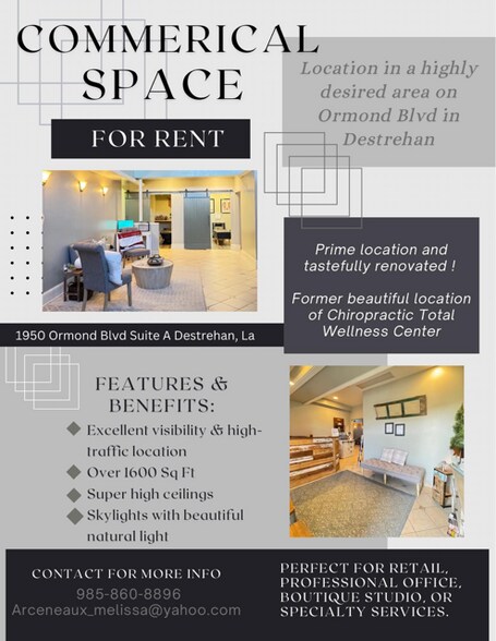 More Photos Of 1950 Ormond Blvd, Destrehan Freestanding For Lease