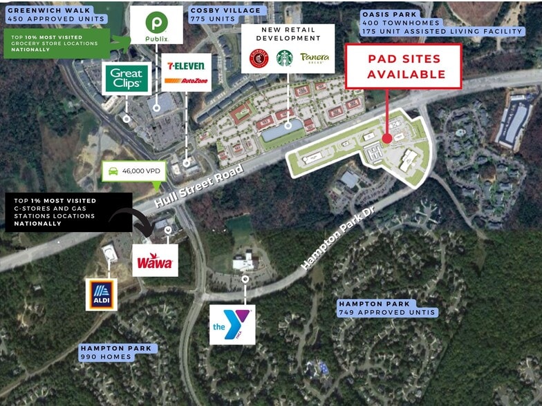 Primary Photo Of 15500 Hampton Park, Chesterfield Land For Lease