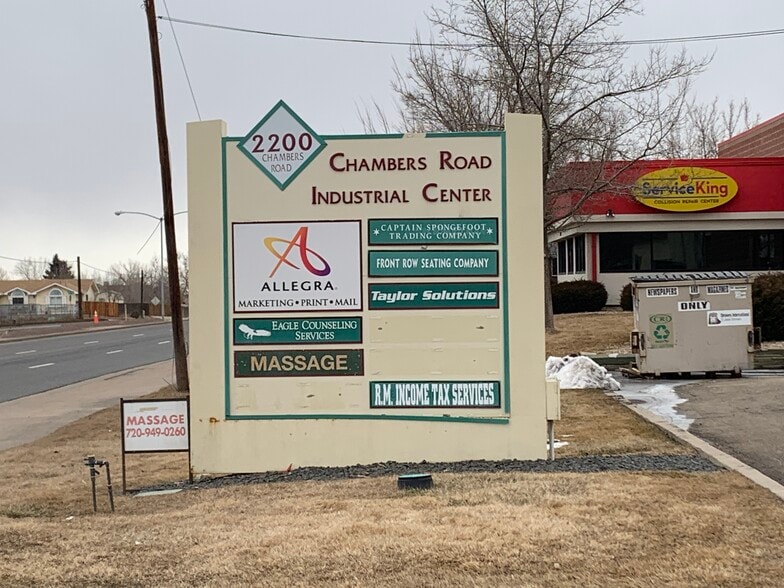 More Photos Of 2200 Chambers Rd, Aurora Warehouse For Lease