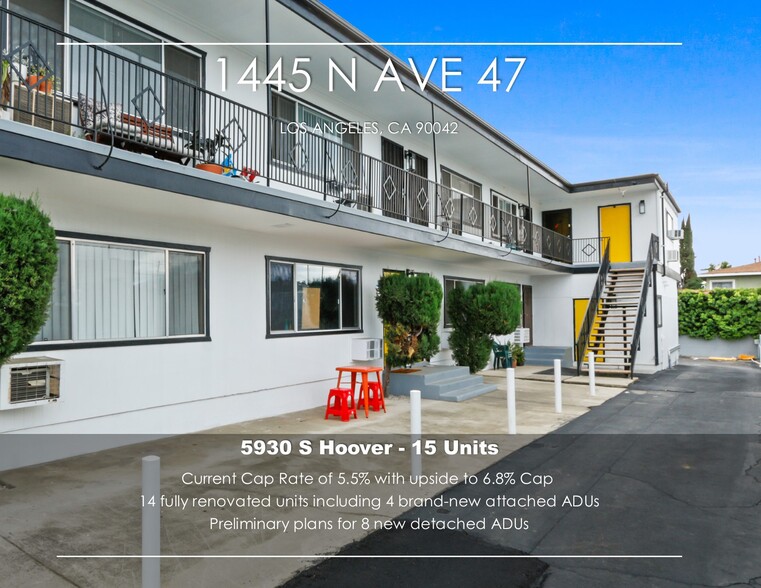 Primary Photo Of 1445 N Avenue 47, Los Angeles Apartments For Sale