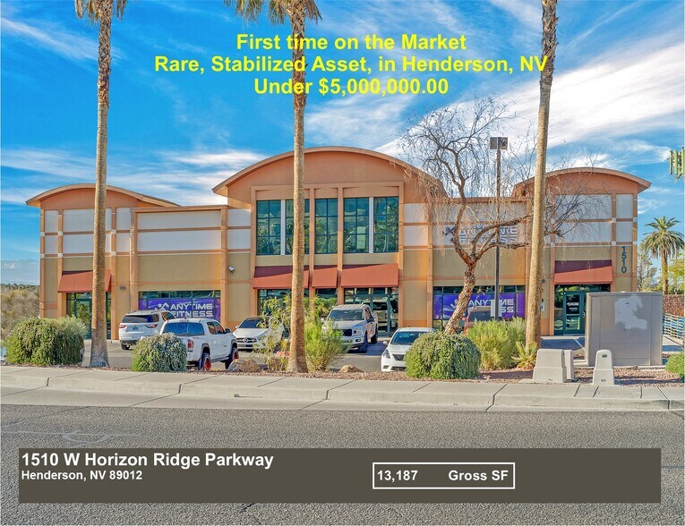 Primary Photo Of 1510 W Horizon Ridge Pky, Henderson General Retail For Sale