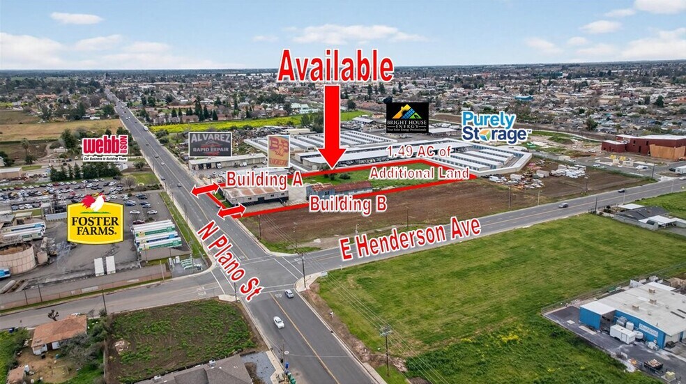 Primary Photo Of 749 N Plano St, Porterville Warehouse For Sale