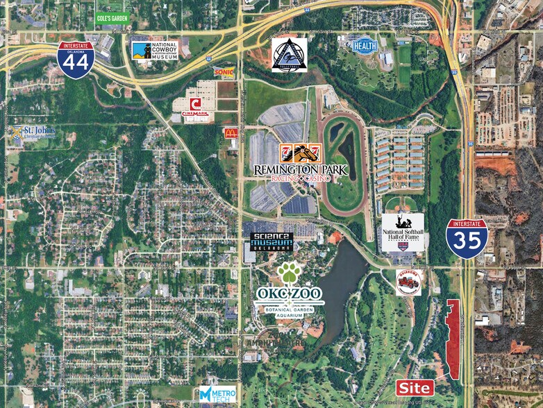 More Photos Of I-35 & NE 44th St, Oklahoma City Land For Sale