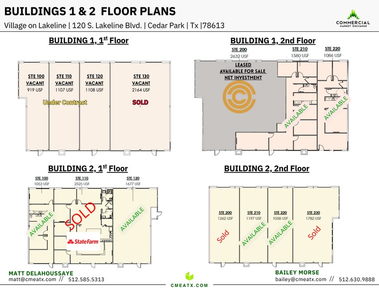 More Photos Of 120 S Lakeline Blvd, Cedar Park Office For Sale