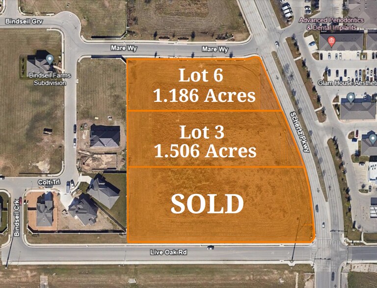 Primary Photo Of Schertz Pkwy & Live Oak Rd, Schertz Land For Sale