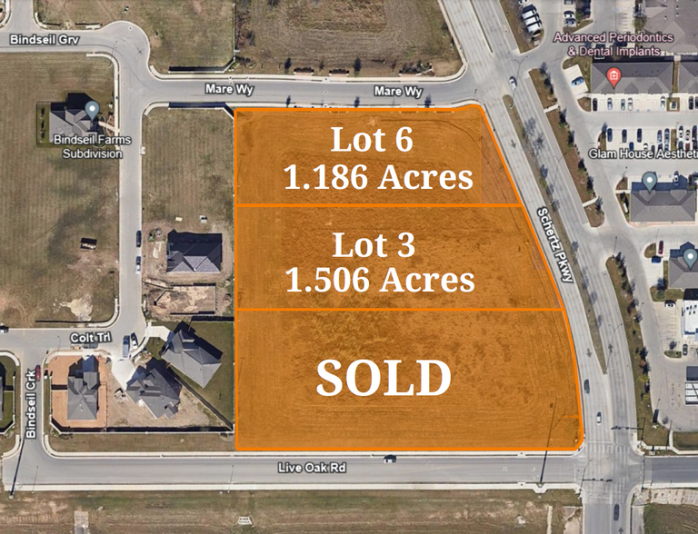 Primary Photo Of SEC Schertz Pkwy & Live Oak Rd, Schertz Land For Sale