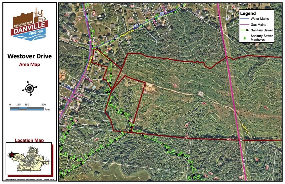 More Photos Of 4232 Westover Dr, Danville Land For Sale