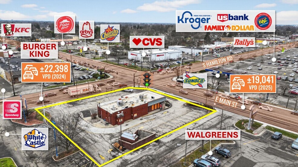 More Photos Of 4595 E Main St, Whitehall Fast Food For Sale